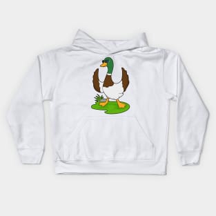 Duck Sunglasses Kids Hoodie